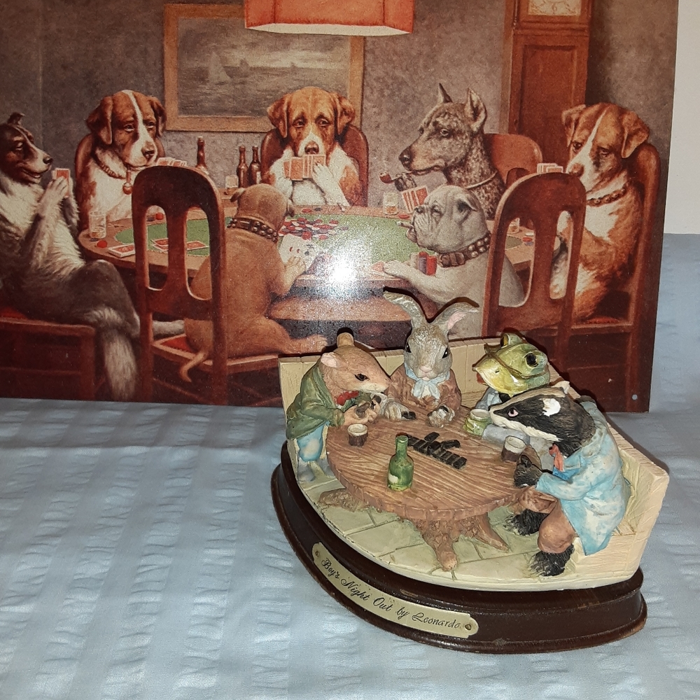 Vintage Whimsical Figurine & Artwork